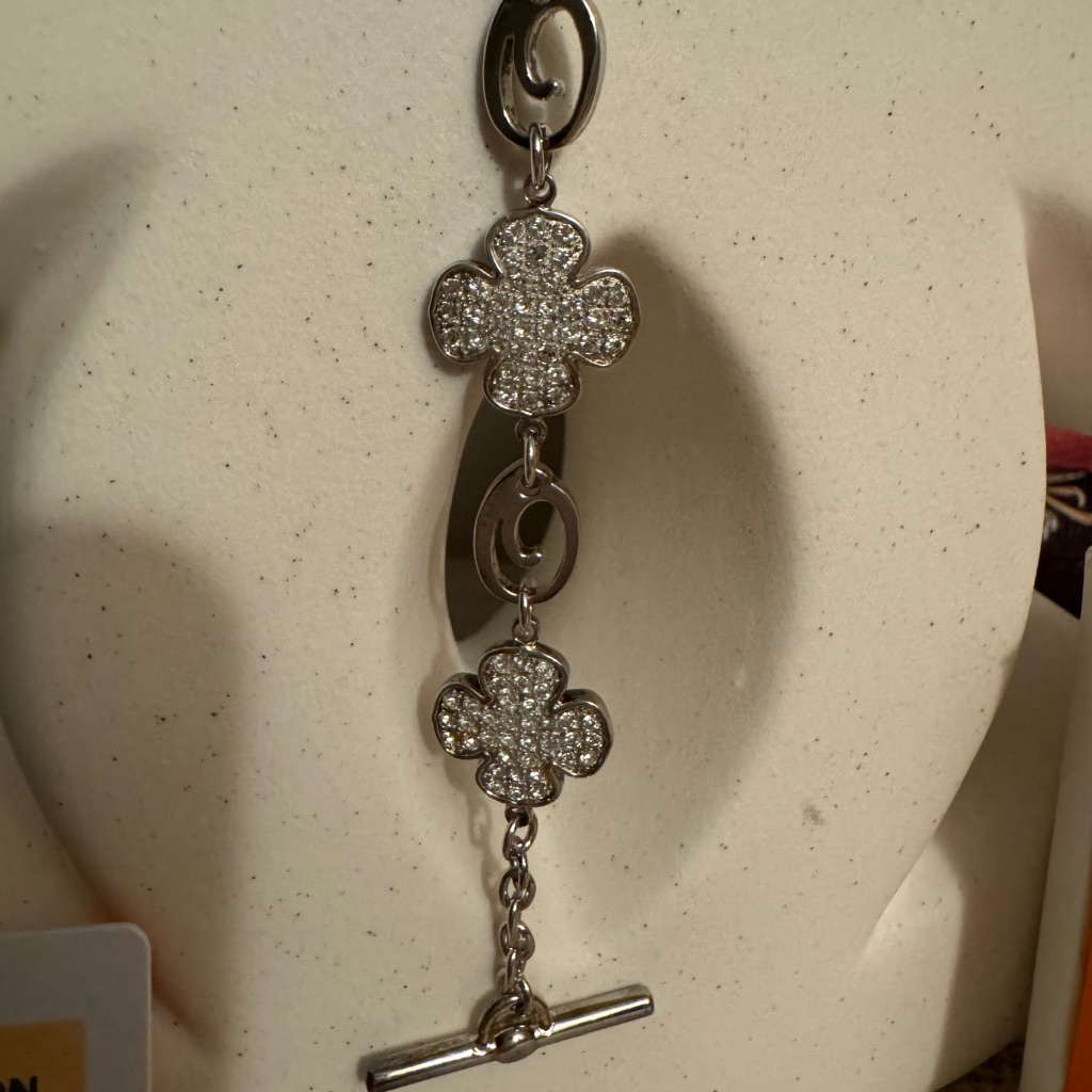 Folli Follie’s Silver Heart4heart Bracelet.